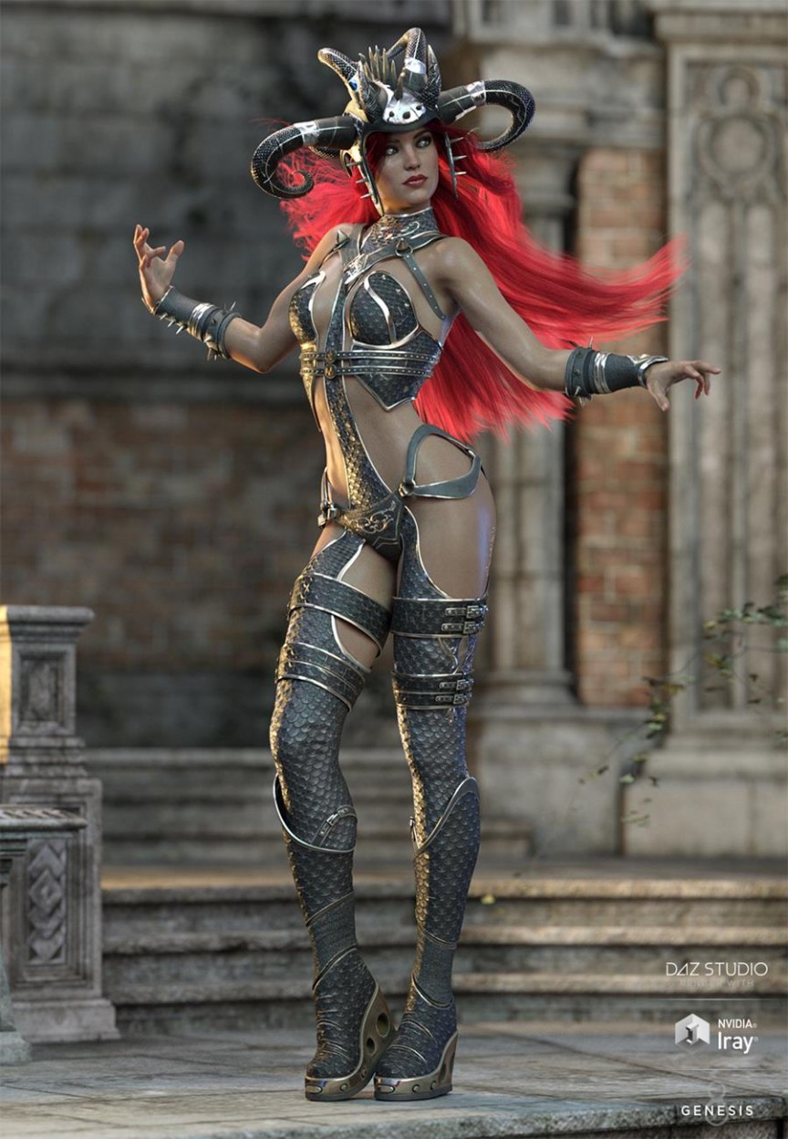 Zealoth Outfit Texture Add-On_DAZ3D下载站