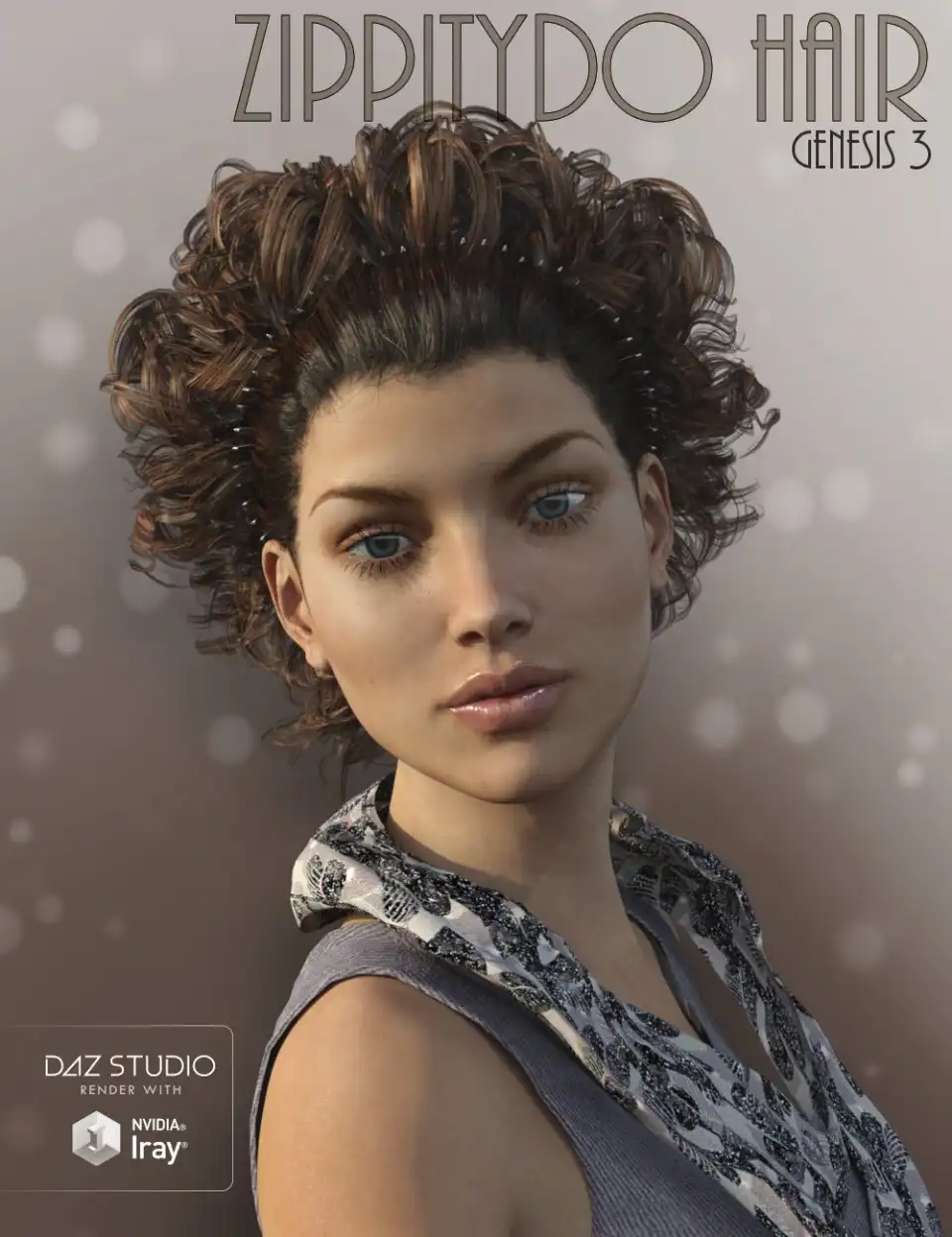 ZippityDo Hair_DAZ3DDL