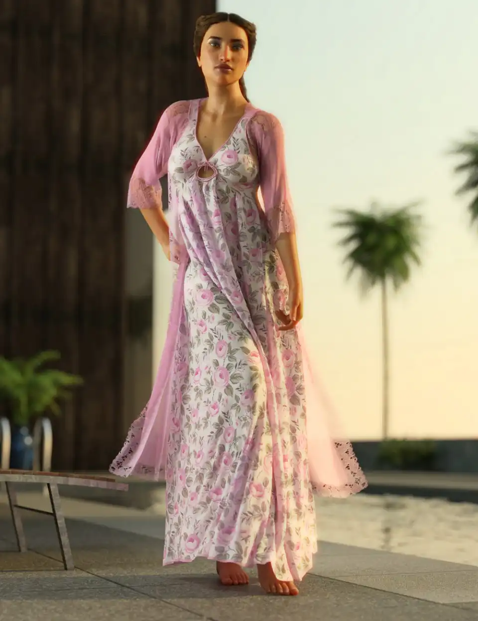 dForce Beach Breeze Outfit for Genesis 8 Female(s)_DAZ3DDL