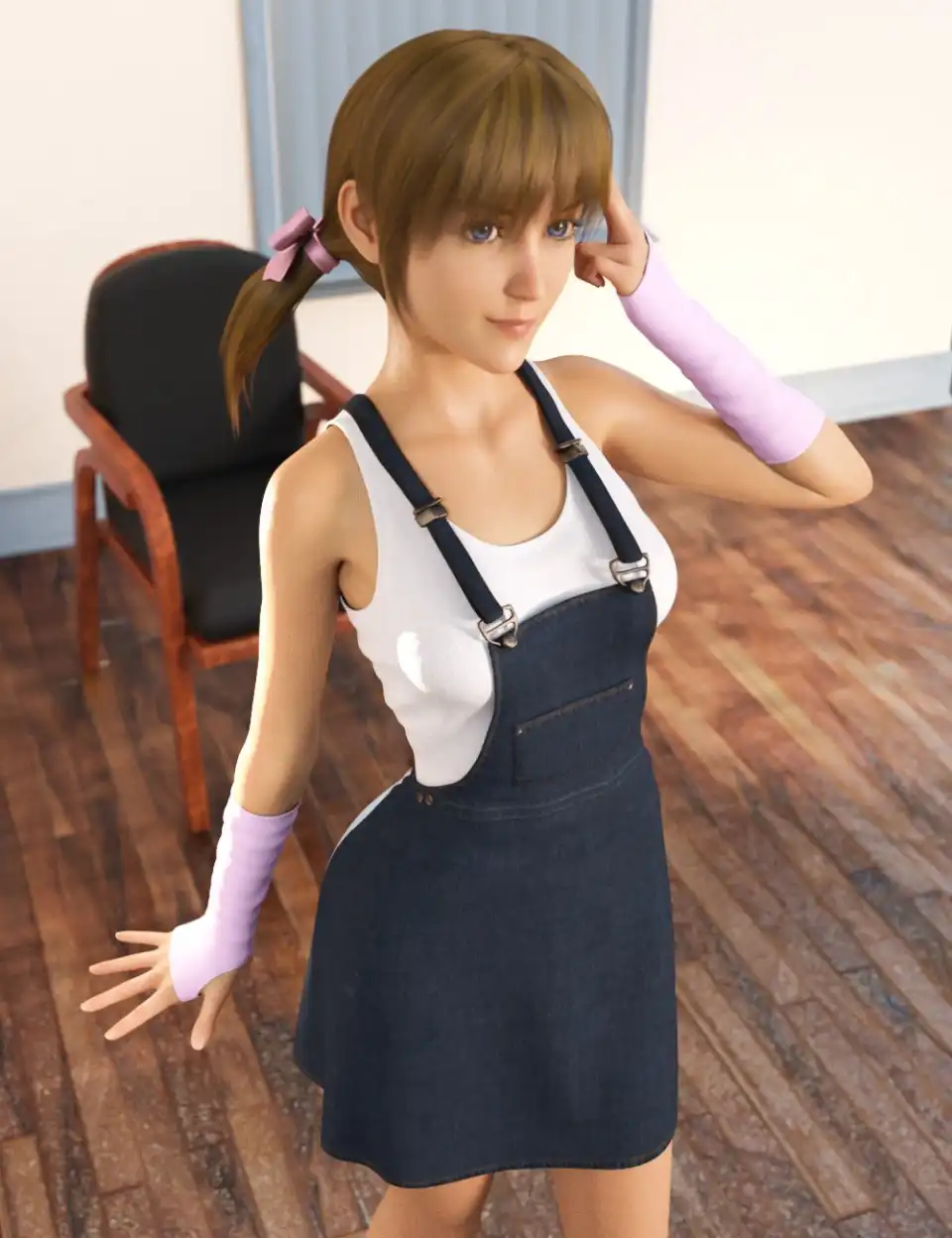 dForce Denim Skirt for Genesis 8 Female(s)_DAZ3DDL