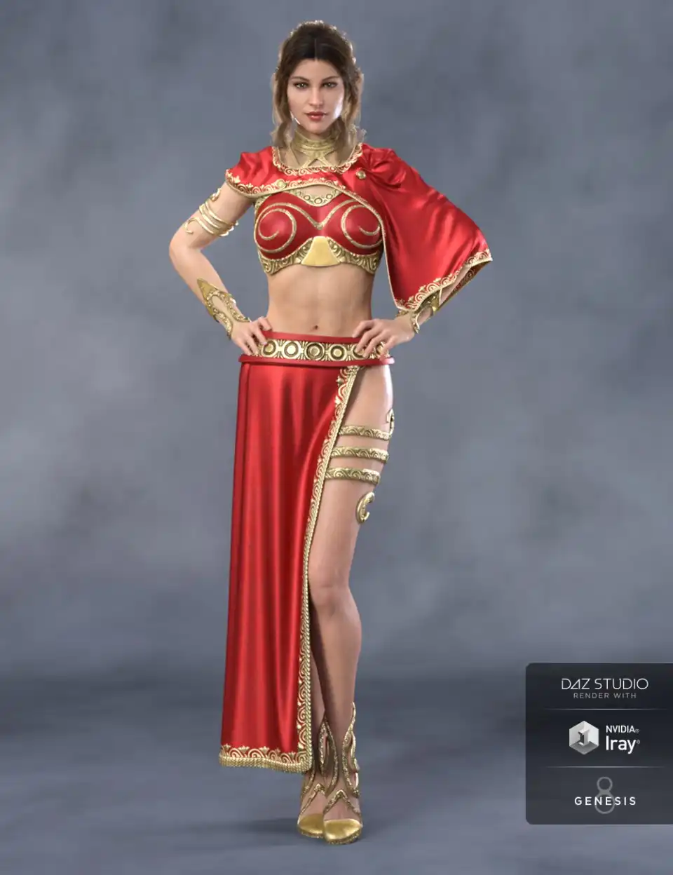 dForce Rebel Princess for Genesis 8 Female(s)_DAZ3DDL