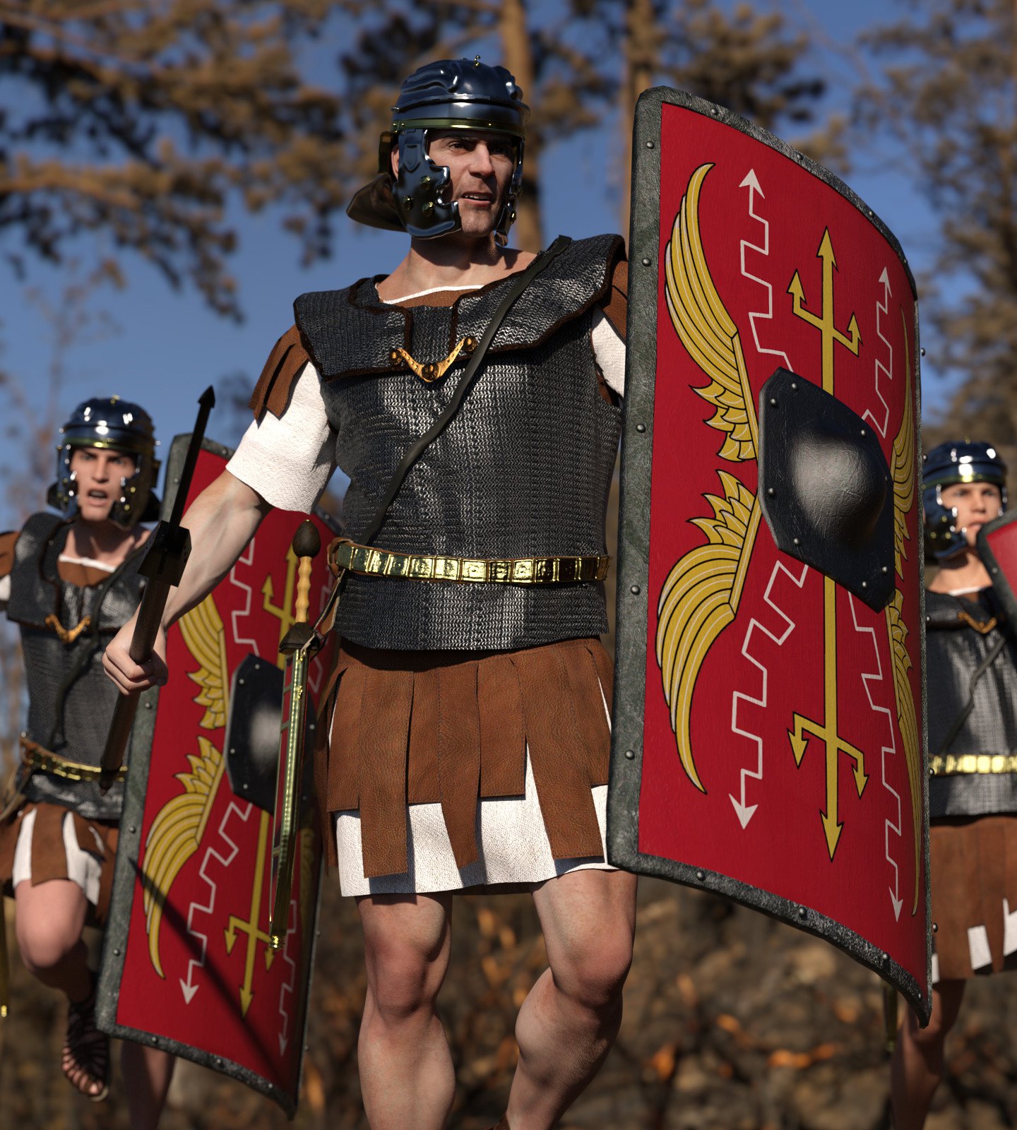 dForce Roman Legion for Genesis 8 Male_DAZ3DDL