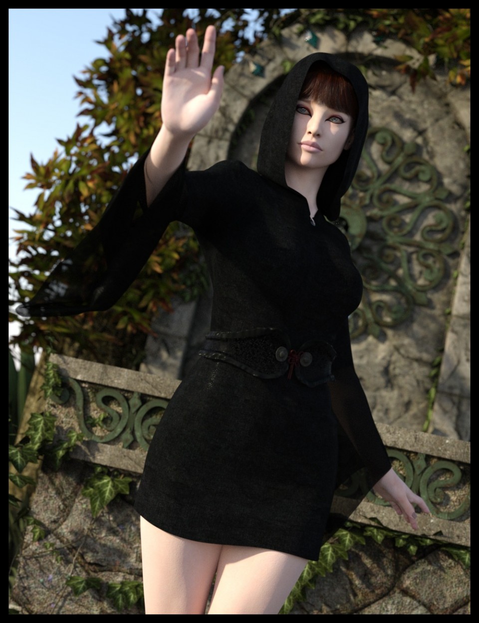 dForce The Latest Witch for Genesis 8 Female_DAZ3D下载站