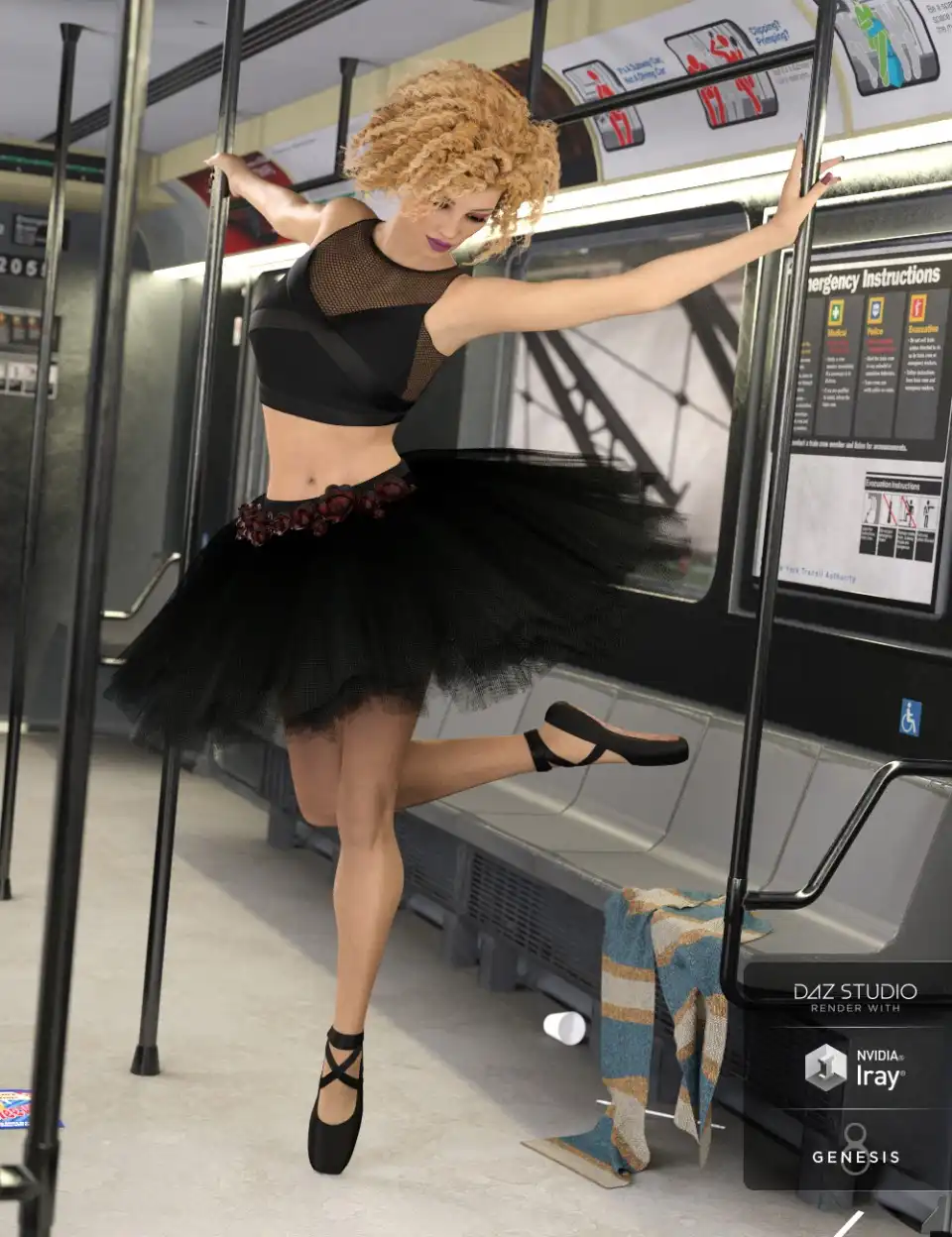 dForce Urban Ballerina for Genesis 8 Female(s)_DAZ3DDL