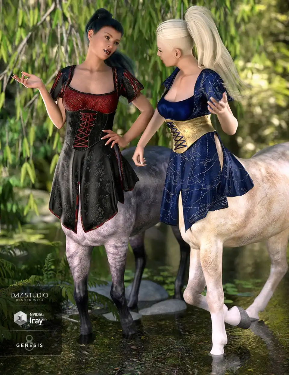 dForce Willow Outfit Textures_DAZ3D下载站