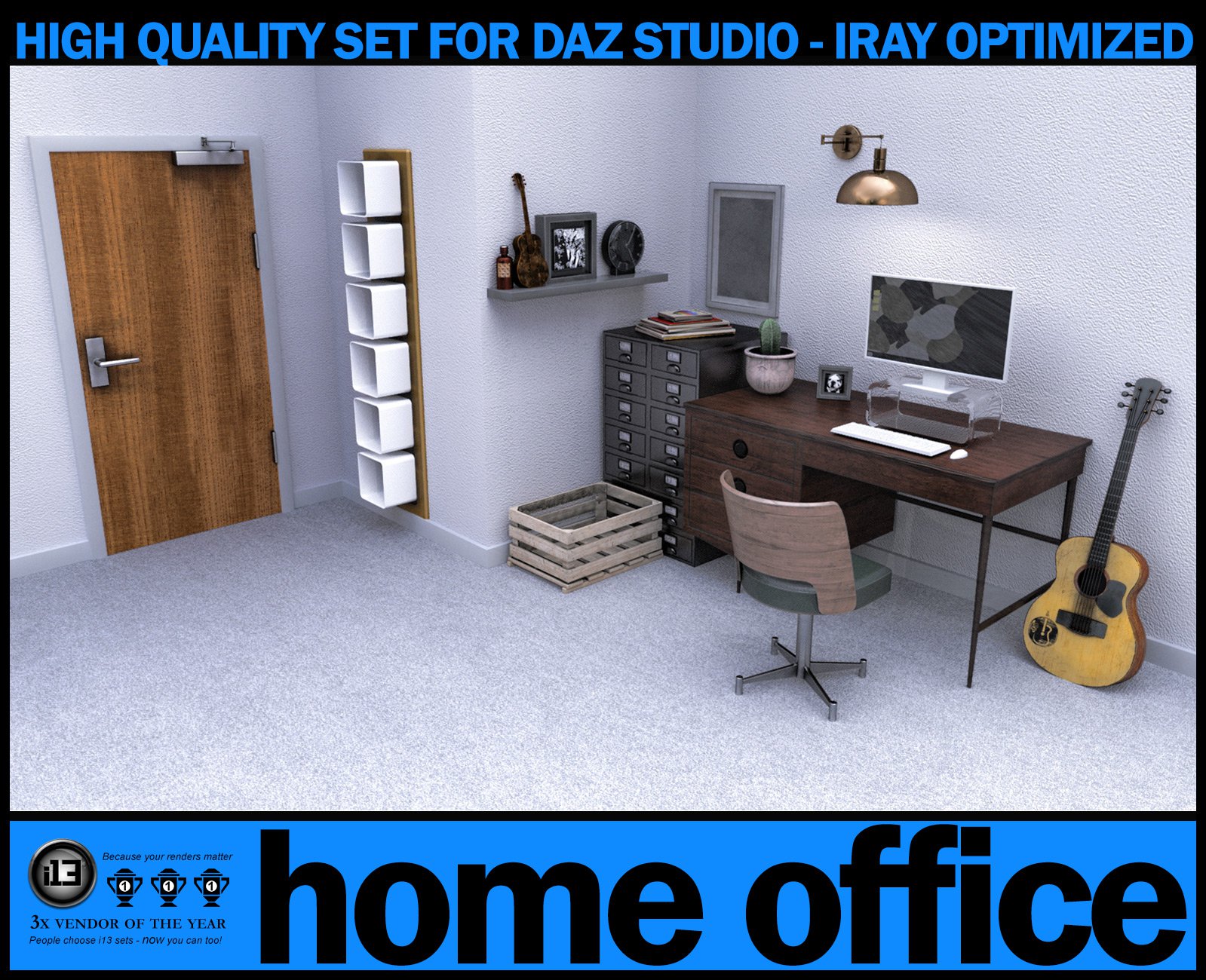i13 Home Office_DAZ3DDL