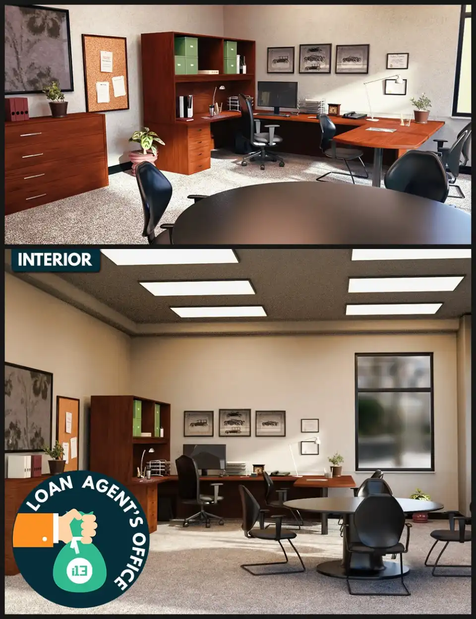 i13 Loan Agent’s Office Interior_DAZ3DDL