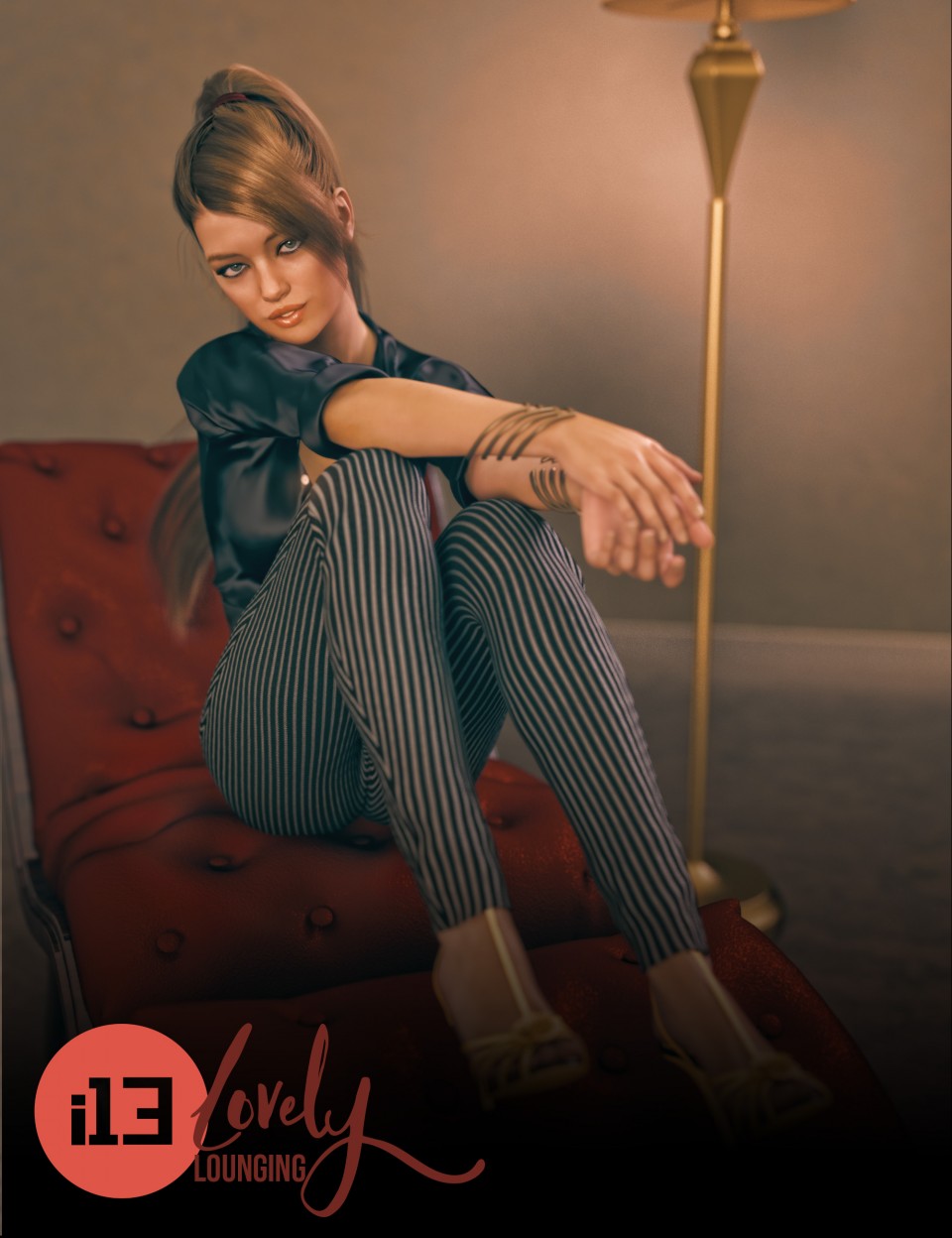 i13 Lovely Lounging Poses and Furniture for Genesis 3 Female(s)_DAZ3DDL