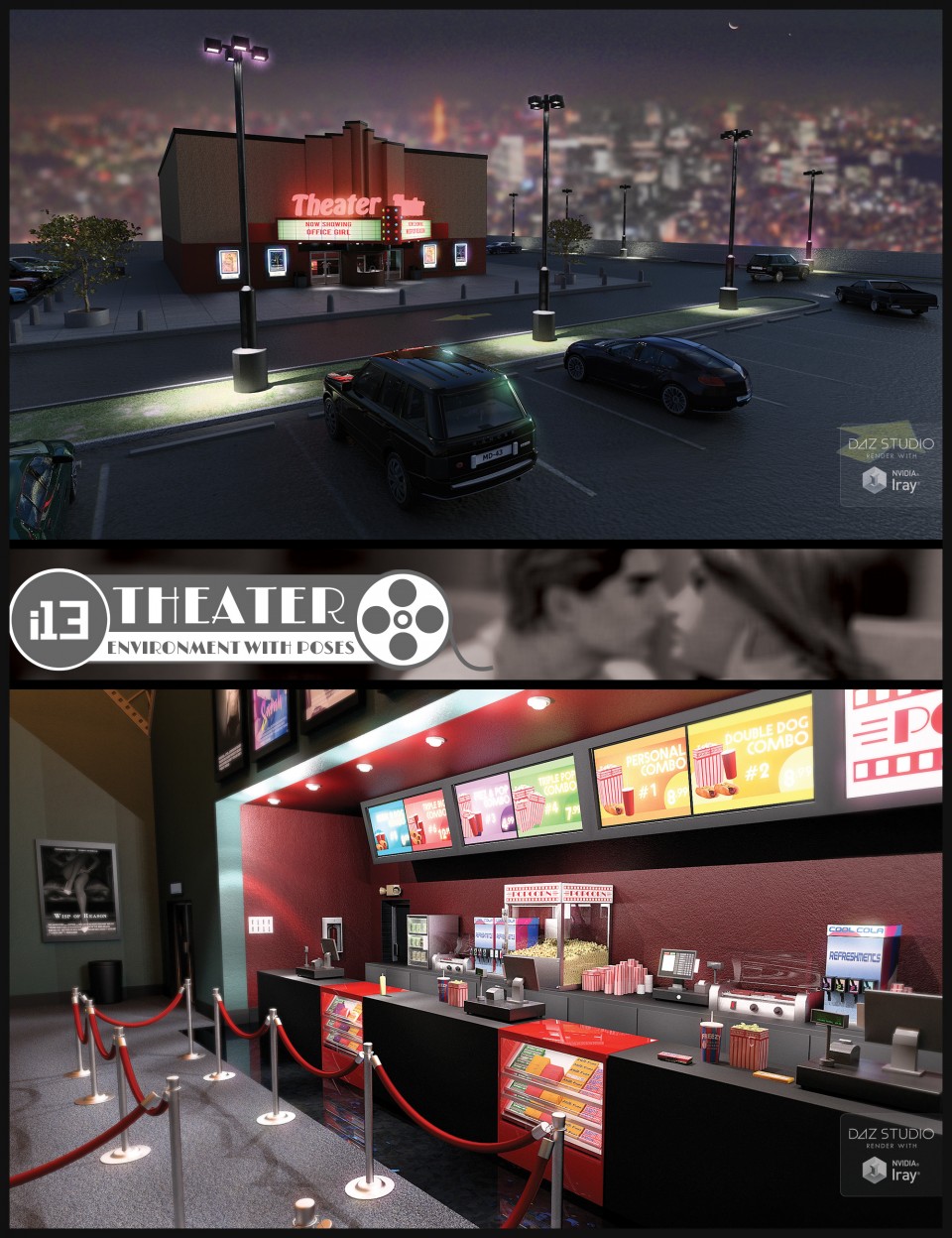 i13 Theatre with Poses_DAZ3DDL