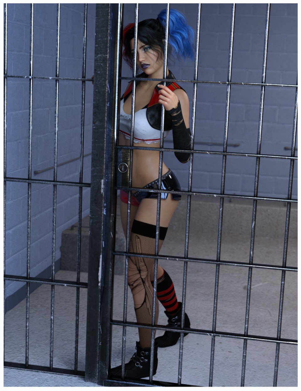 i3DDT Detained Prop and Pose Collection_DAZ3DDL