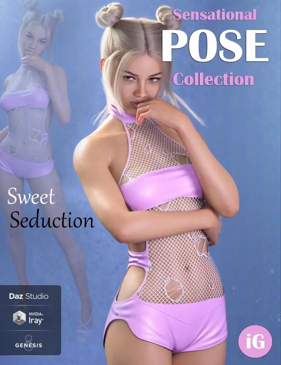 iG Sweet Seduction为创世纪8女(s)摆姿势