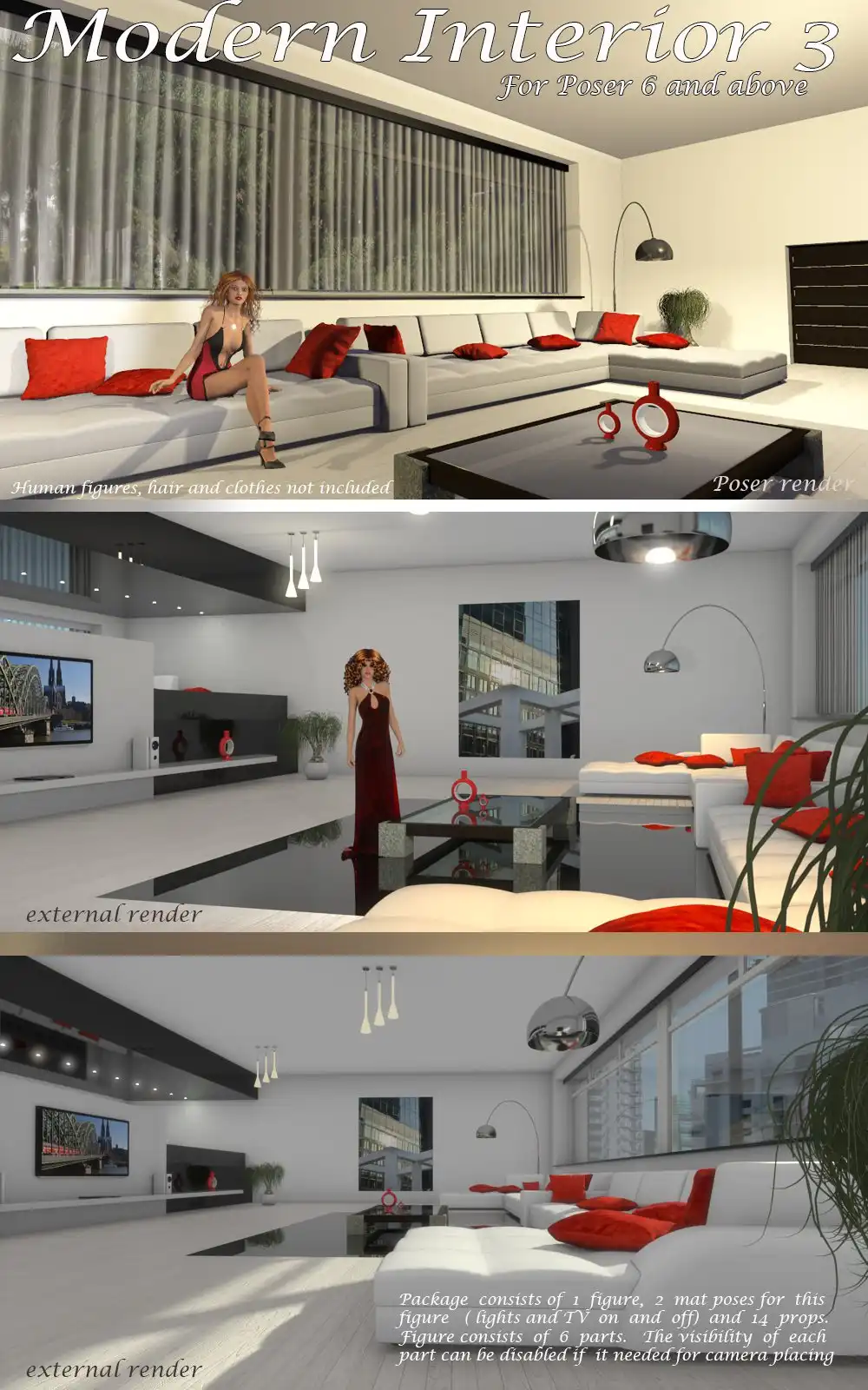 AJ Modern Interior 3_DAZ3DDL