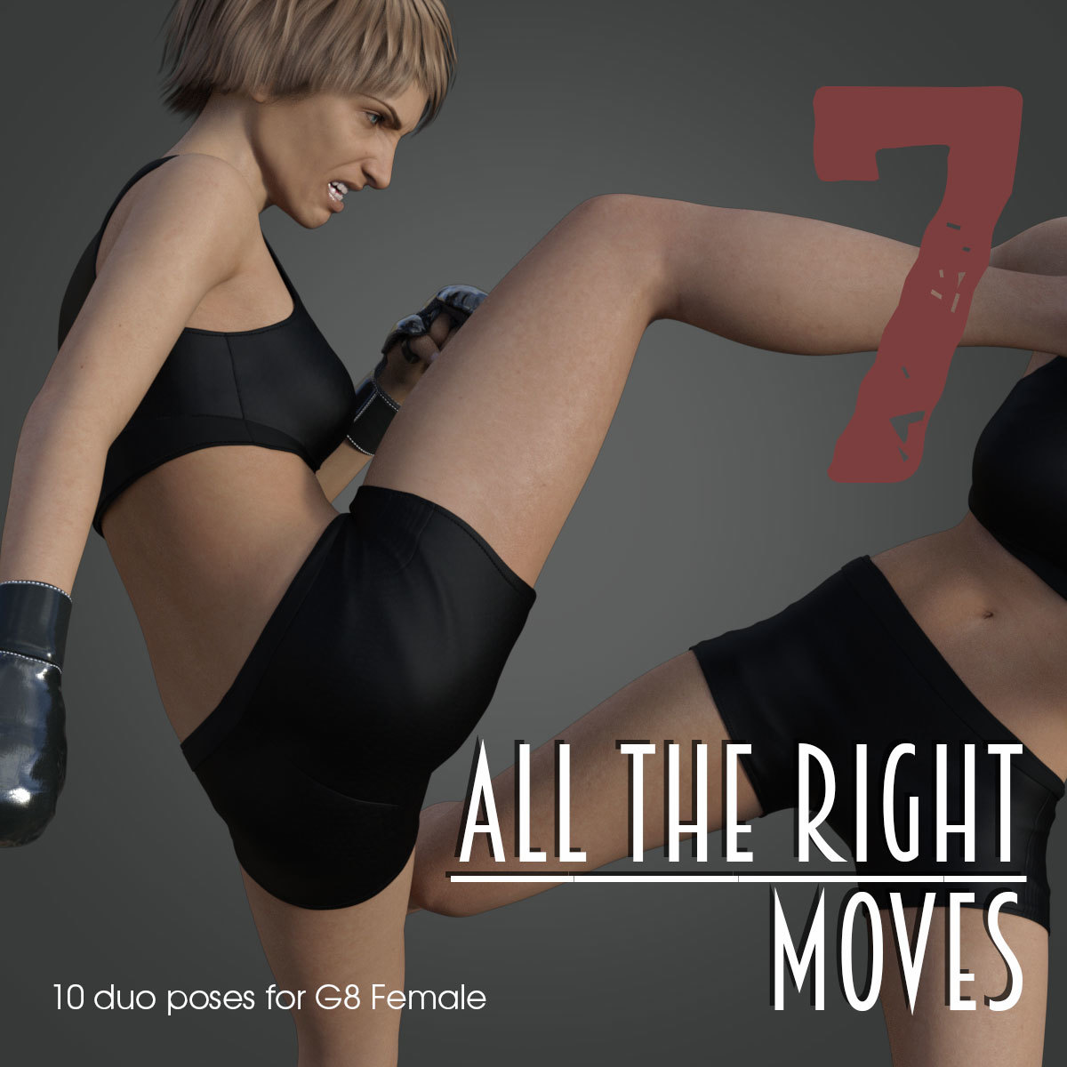 ALL THE RIGHT MOVES vol.7 for Genesis 8 Female_DAZ3D下载站