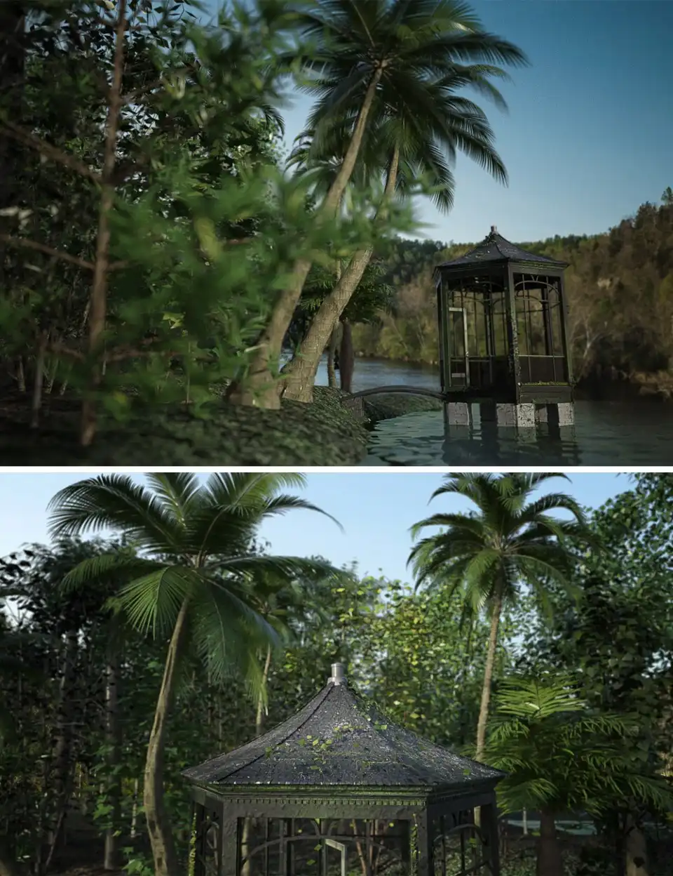 Abandoned Gazebo_DAZ3DDL