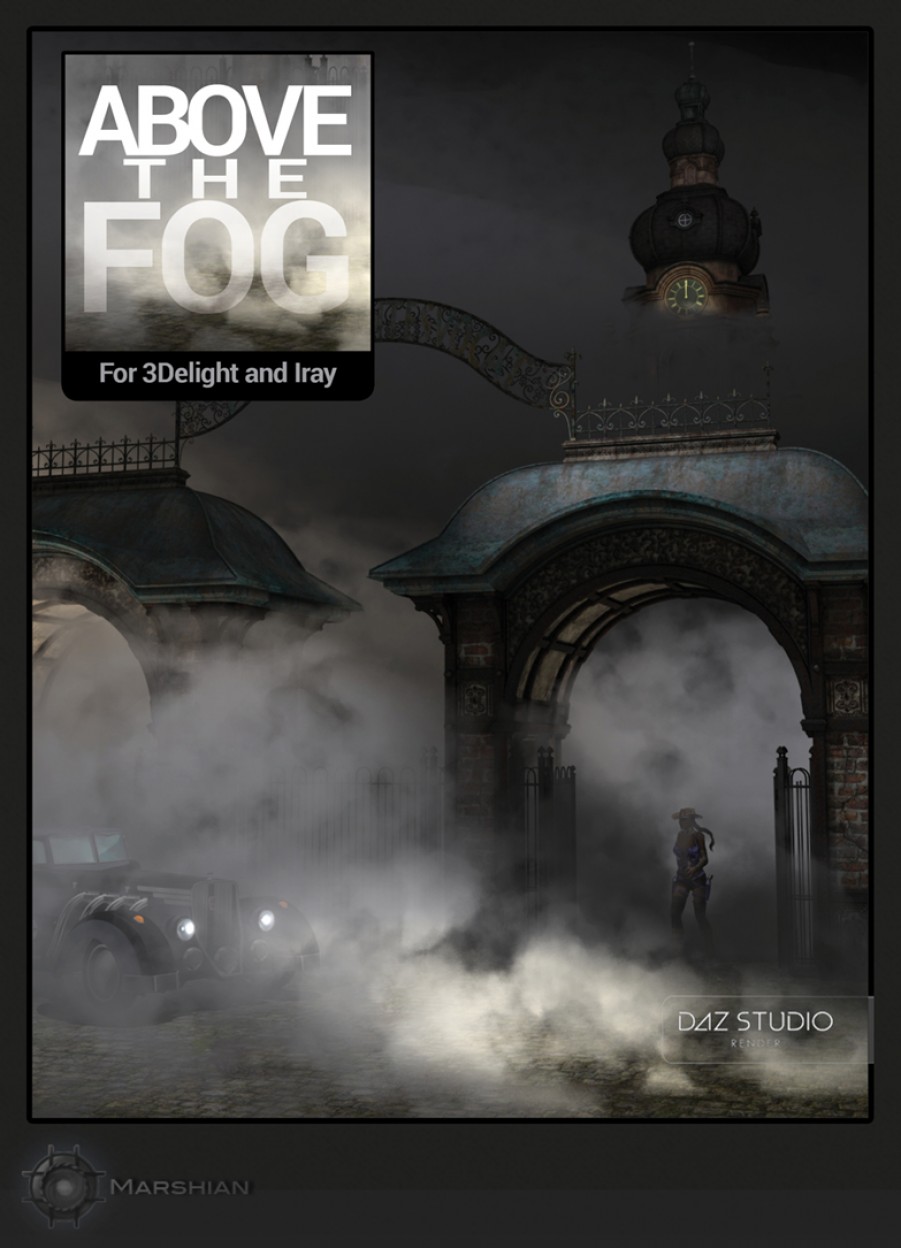 Above the Fog for Iray and 3Delight_DAZ3D下载站