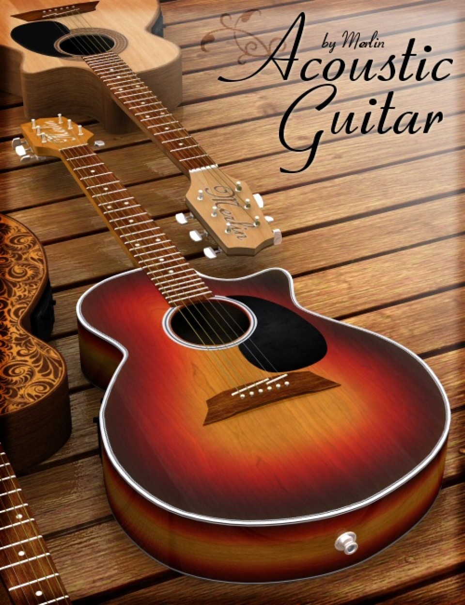 Acoustic Guitar by Merlin_DAZ3DDL