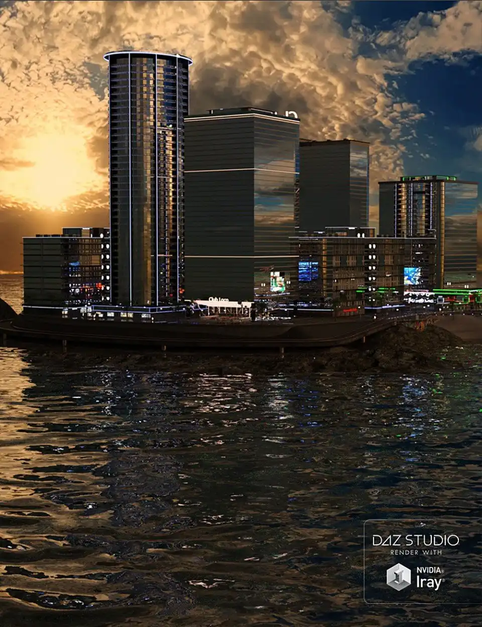 Airport Island – City Center_DAZ3DDL