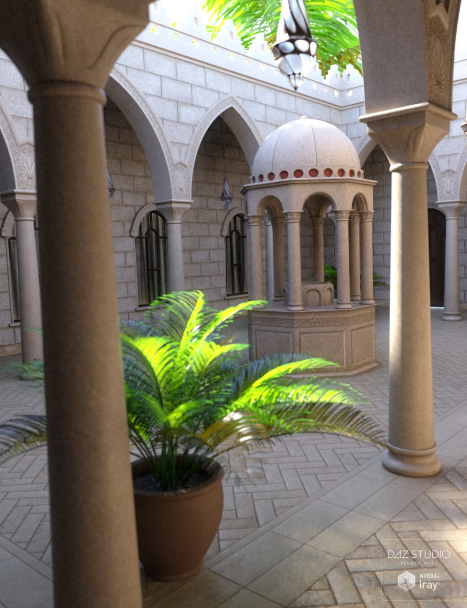 Al Sharqia Courtyard_DAZ3DDL
