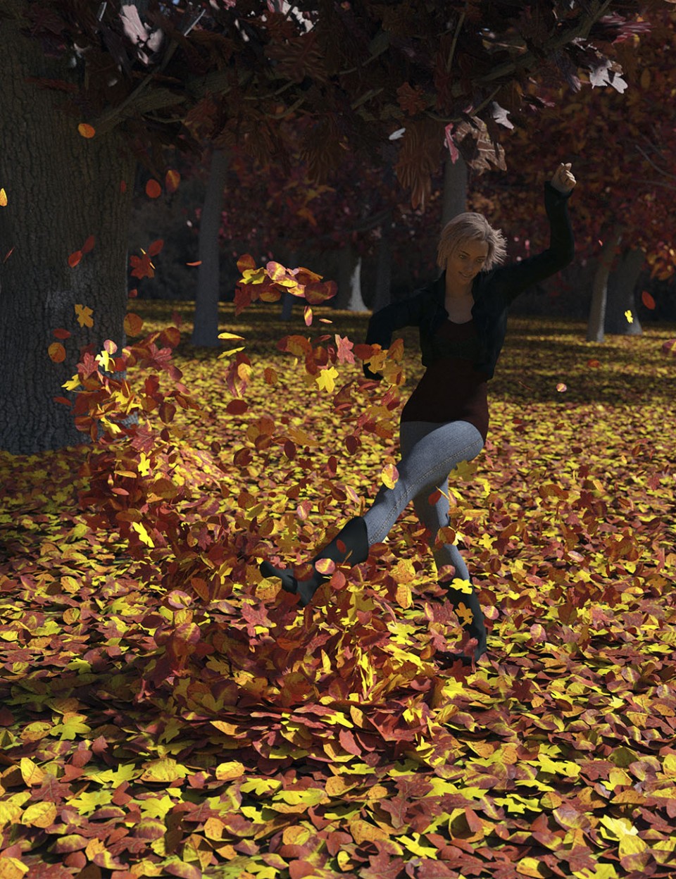 Autumn Leaves_DAZ3D下载站