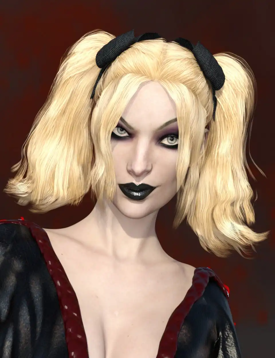Ayleen Hair for Genesis 3 Female(s)_DAZ3D下载站
