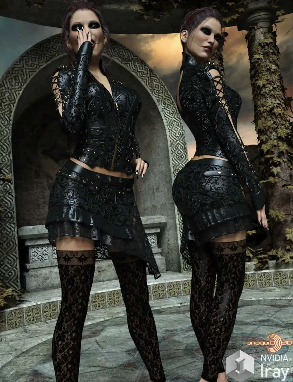 BLACKHAT – CruX III – Gothica_DAZ3DDL