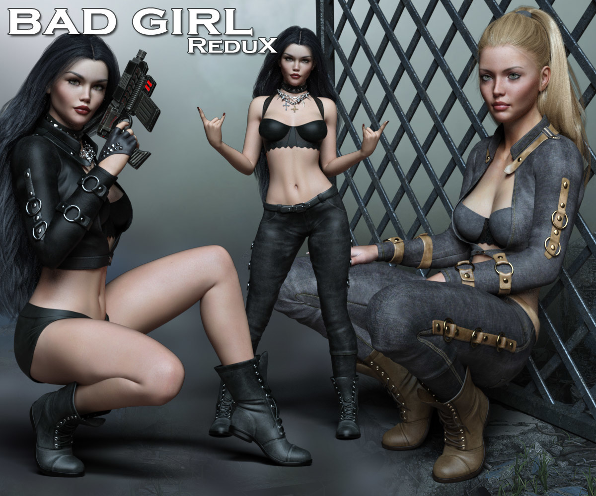 Bad Girl ReduX G3F_DAZ3D下载站