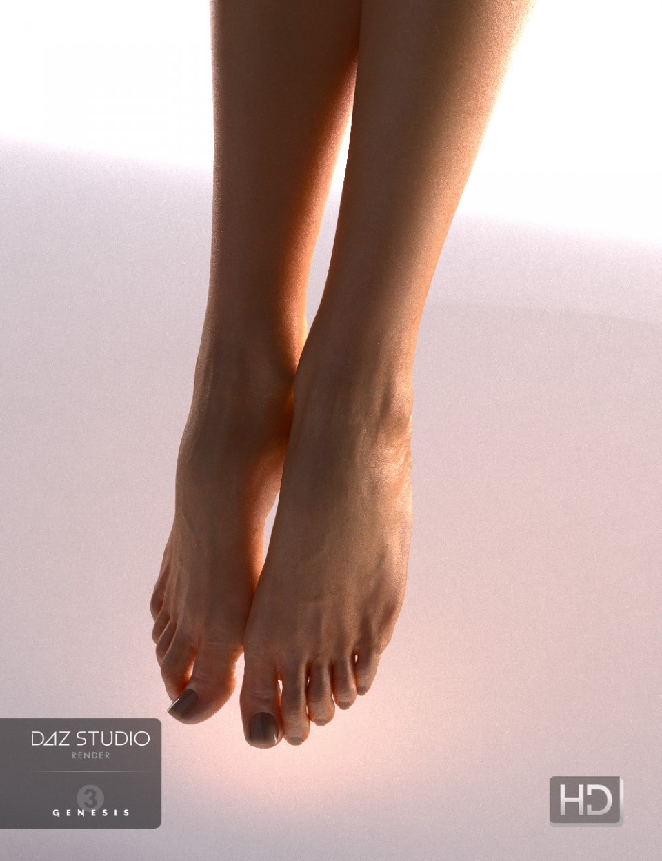 Beauty Fingers and Toes G3F_DAZ3D下载站