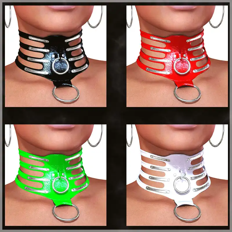 Black Widow Neckcorset V4_DAZ3DDL