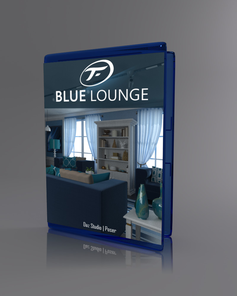 Blue Lounge_DAZ3D下载站