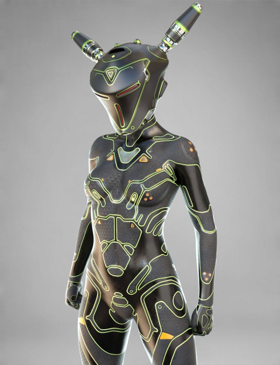 COG SciFi Suit for Genesis 8 Female(s)_DAZ3D下载站