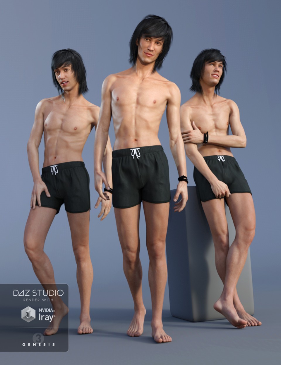 Capsces Everyday Poses and Expressions for Elijah 7_DAZ3DDL