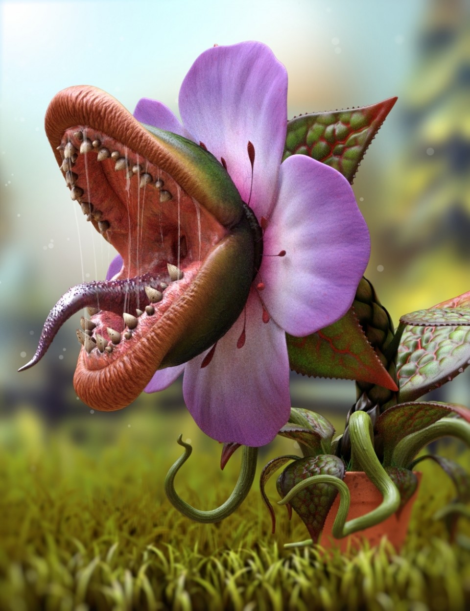 Carnivorous Plant HD_DAZ3D下载站