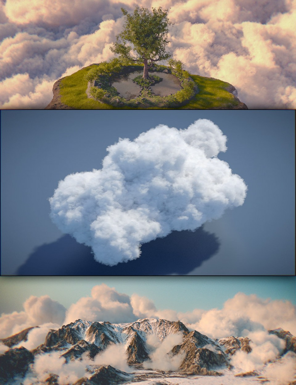 Cloudscape Creator – Hero Clouds for Iray_DAZ3D下载站