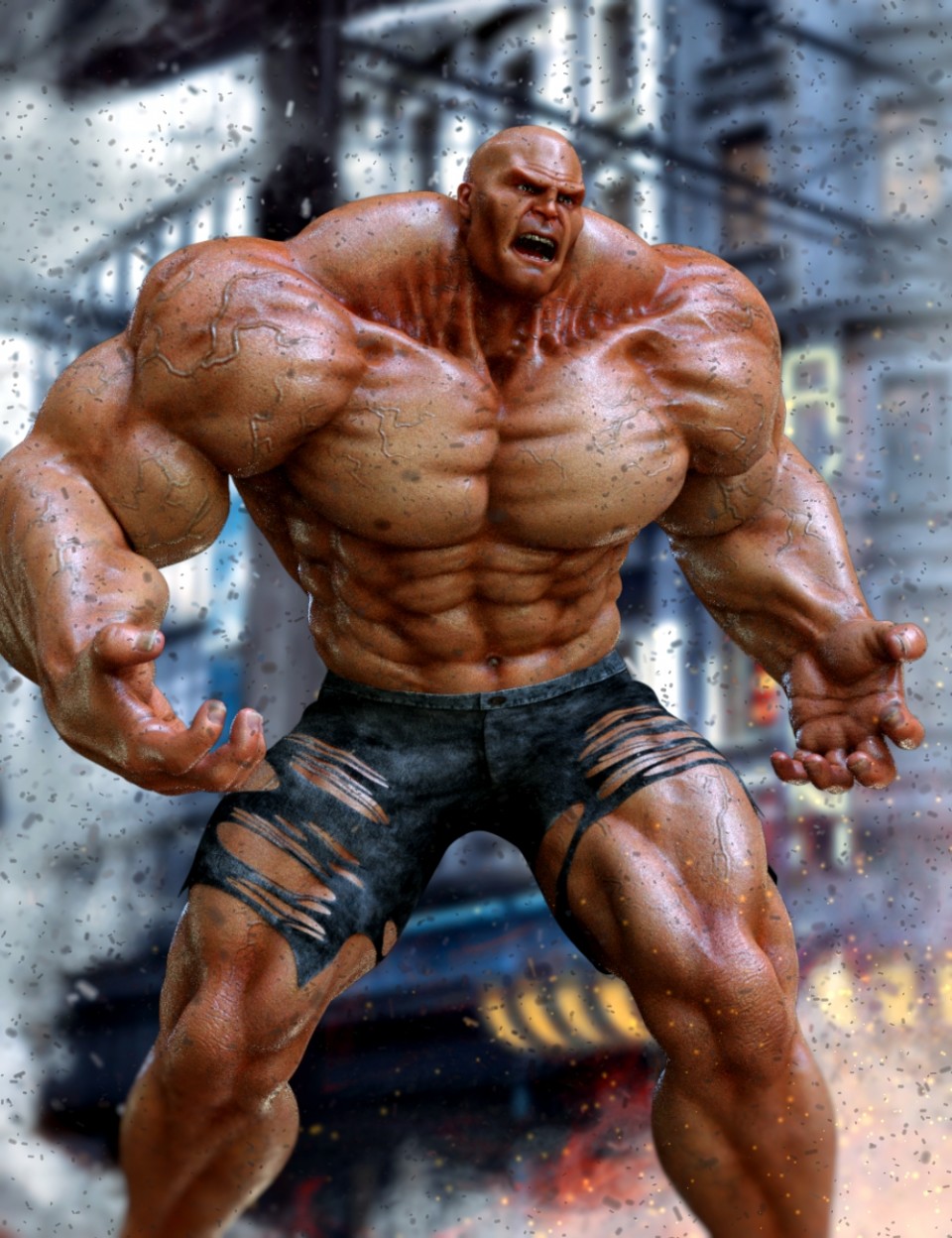 Colossus HD for Genesis 8 Male_DAZ3D下载站
