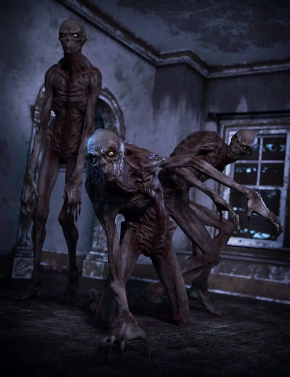 Creepy Poses for Boogeyman_DAZ3DDL