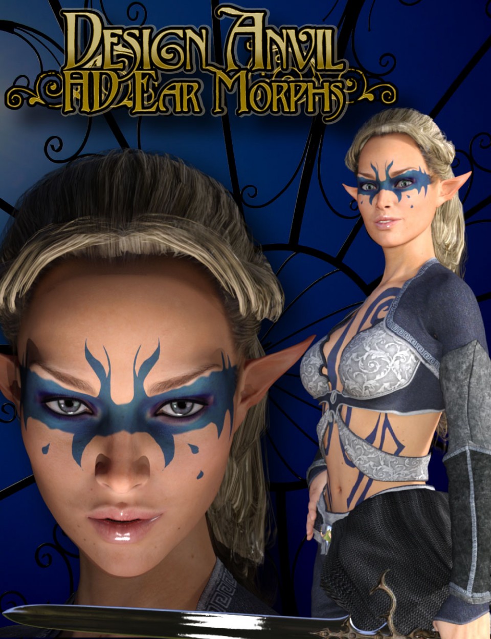 DA HD Elf Ears for Genesis 3 Female(s)_DAZ3DDL