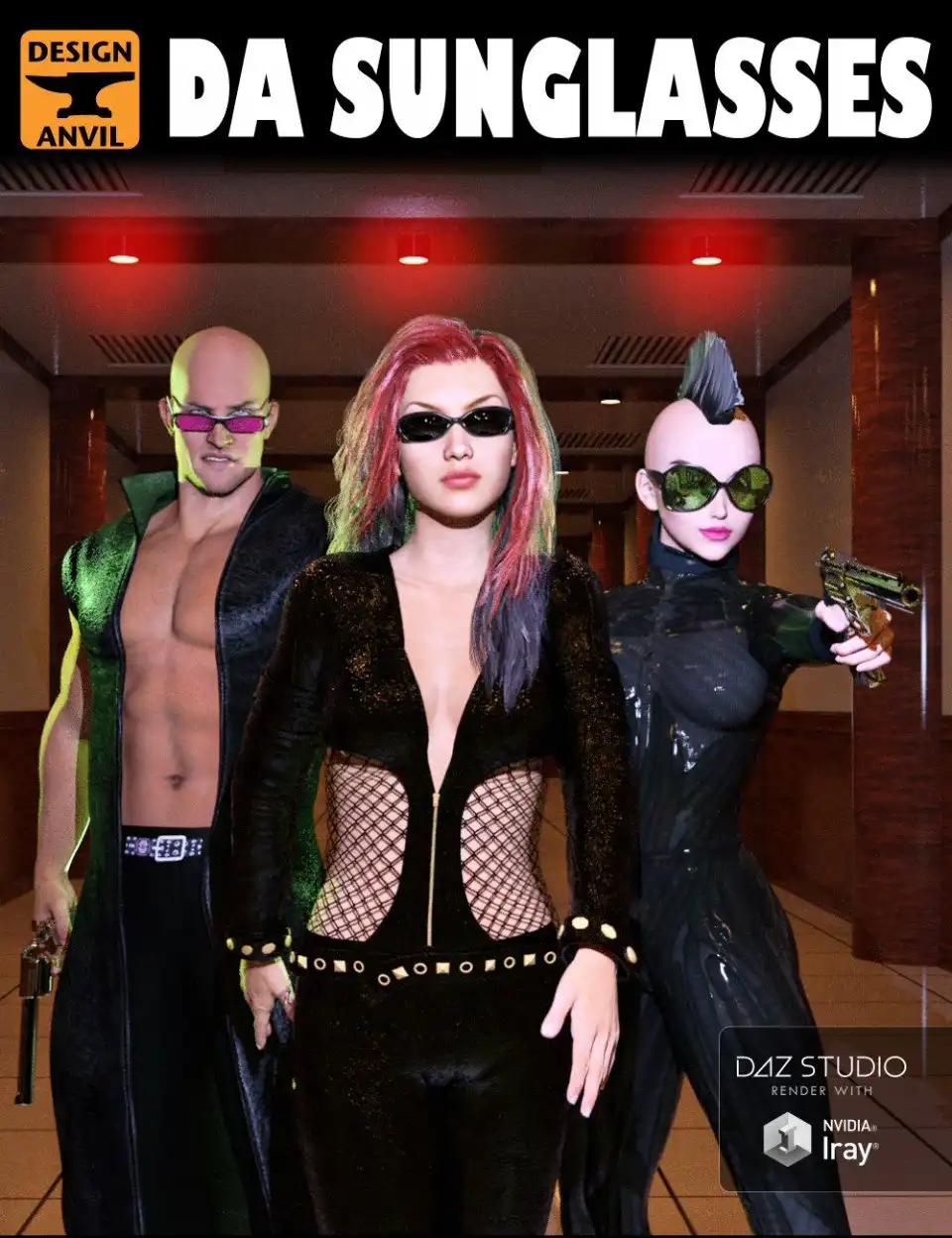 DA Sunglasses_DAZ3D下载站