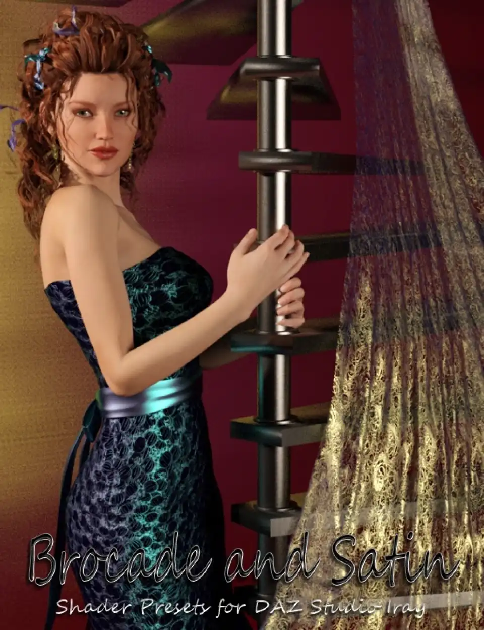 DG Brocade and Satin Shaders Iray_DAZ3DDL