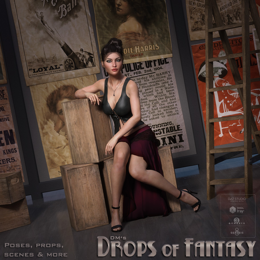 DMs Drops of Fantasy_DAZ3D下载站