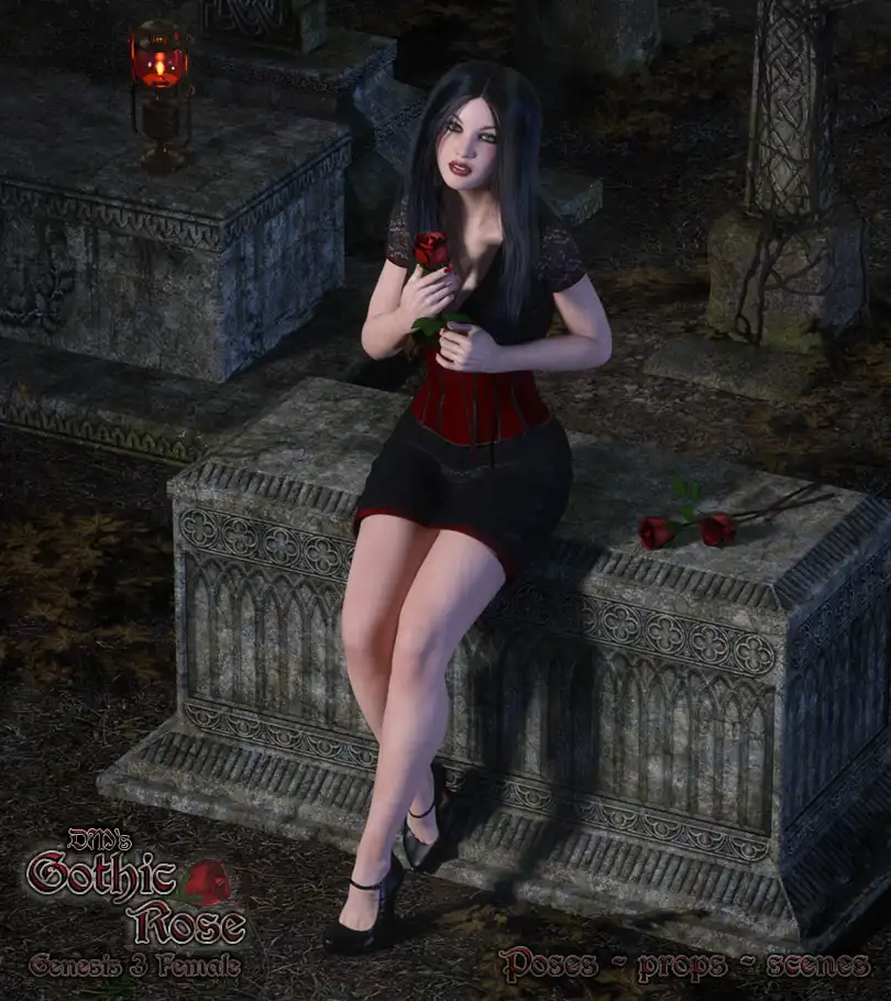 DMs Gothic Rose – Genesis 3F_DAZ3DDL