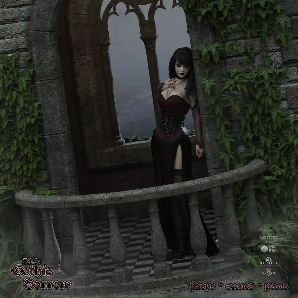 DMs Gothic Sorrow_DAZ3DDL