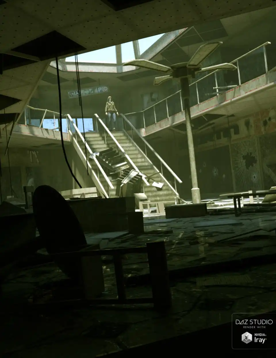 Destroyed Mall_DAZ3DDL