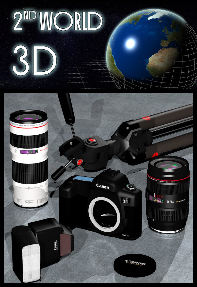 Digital Photographers SLR kit_DAZ3D下载站