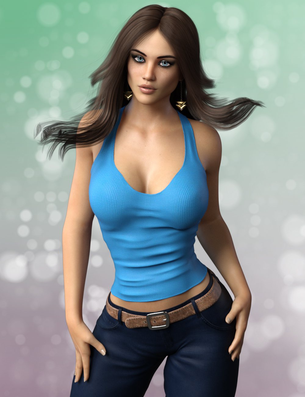 Drina for Victoria 7 and Genesis 3_DAZ3DDL