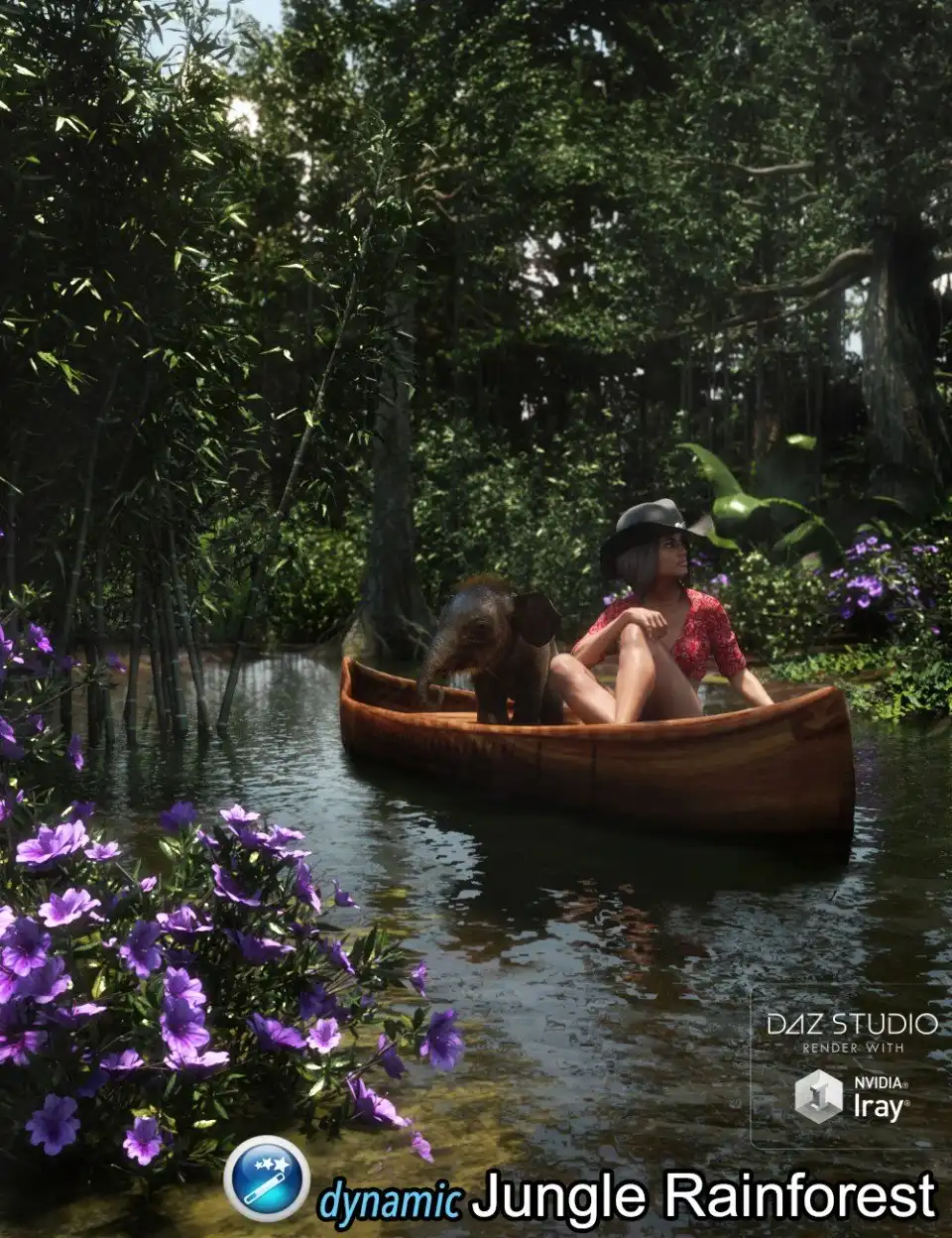 Dynamic Jungle Rainforest_DAZ3DDL