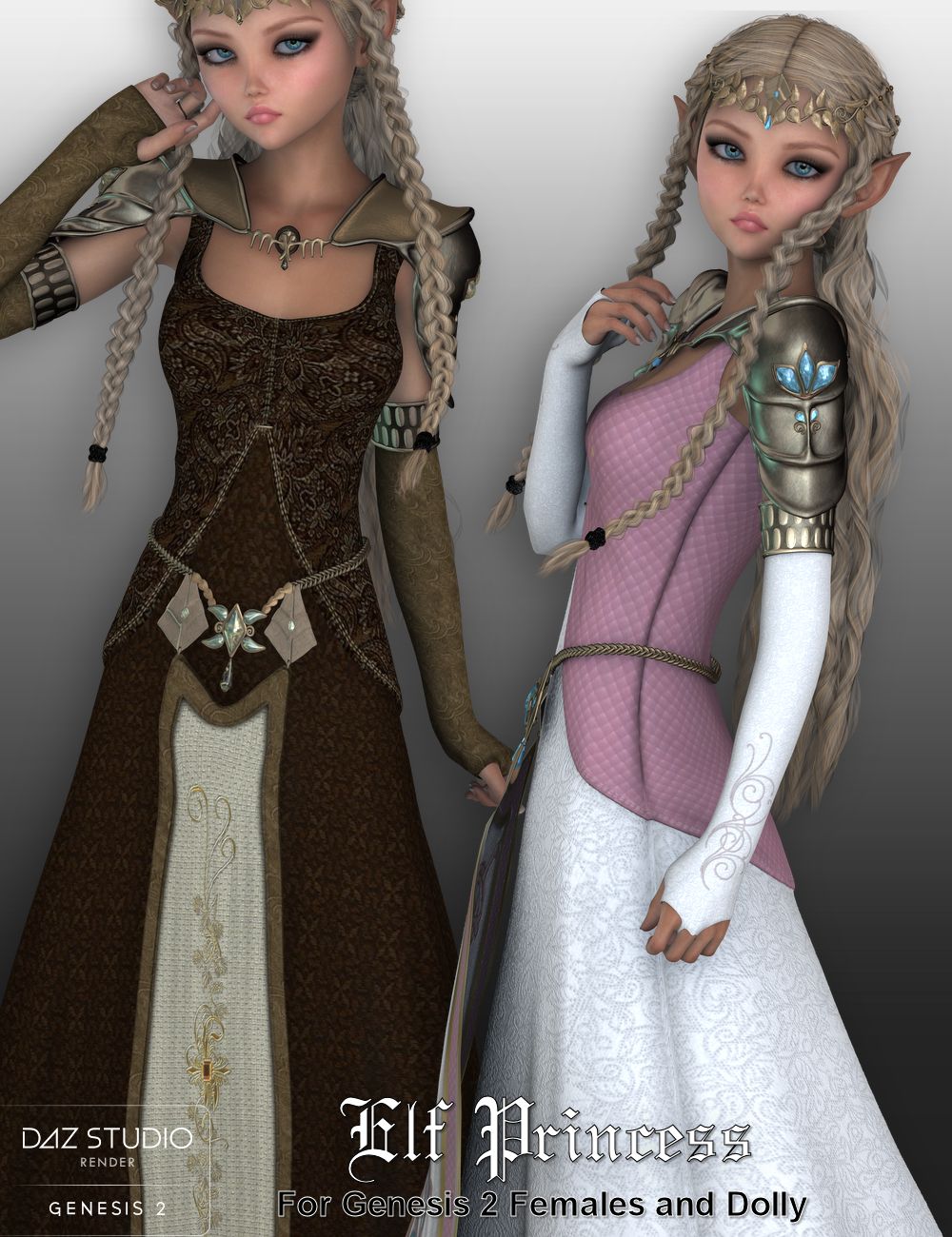 Elf Princess for Genesis 2 Females_DAZ3D下载站