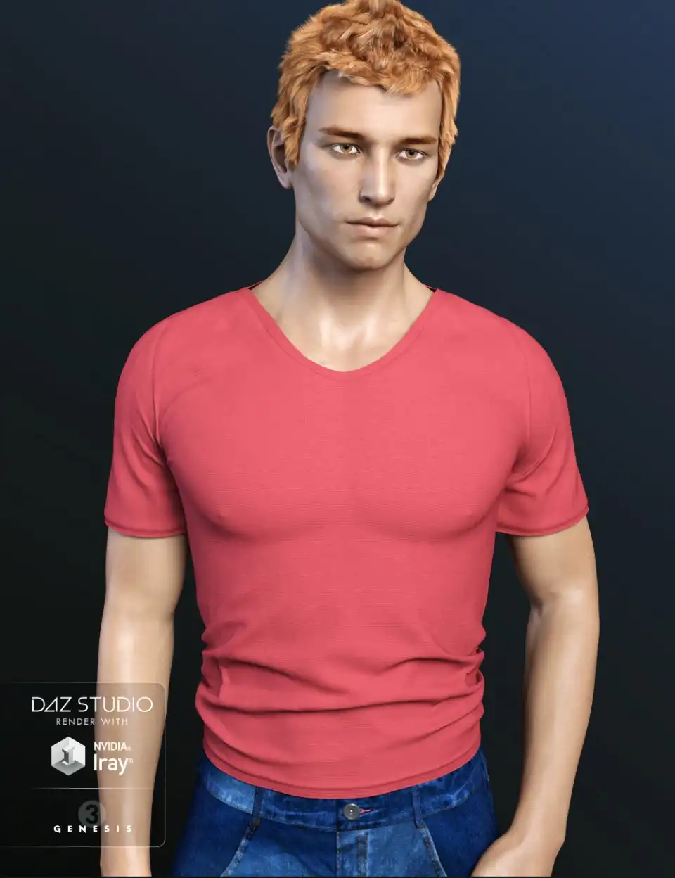 FW Nathan HD for Michael 7_DAZ3D下载站
