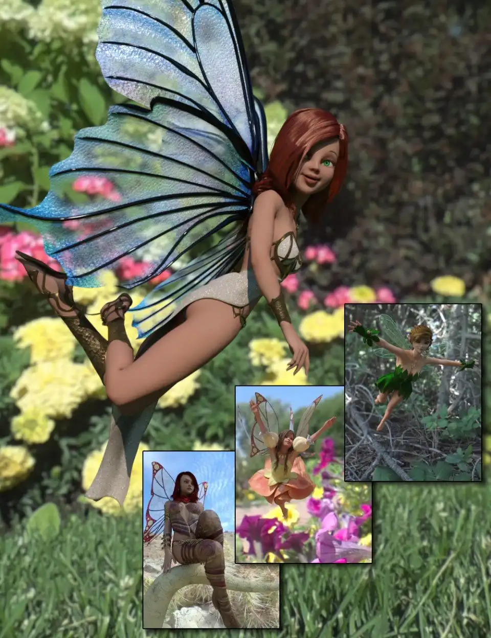 Fairy Scale IBL – Nature Bundle HDRI Environments_DAZ3DDL