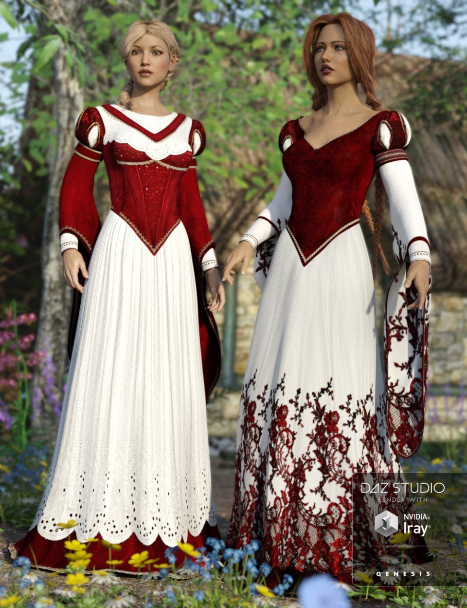 Fairy Tales: Snow White and Rose Red_DAZ3DDL
