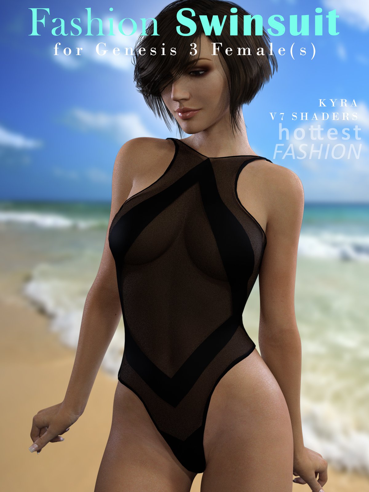 Fashion Swimsuit for Genesis 3 Female_DAZ3DDL